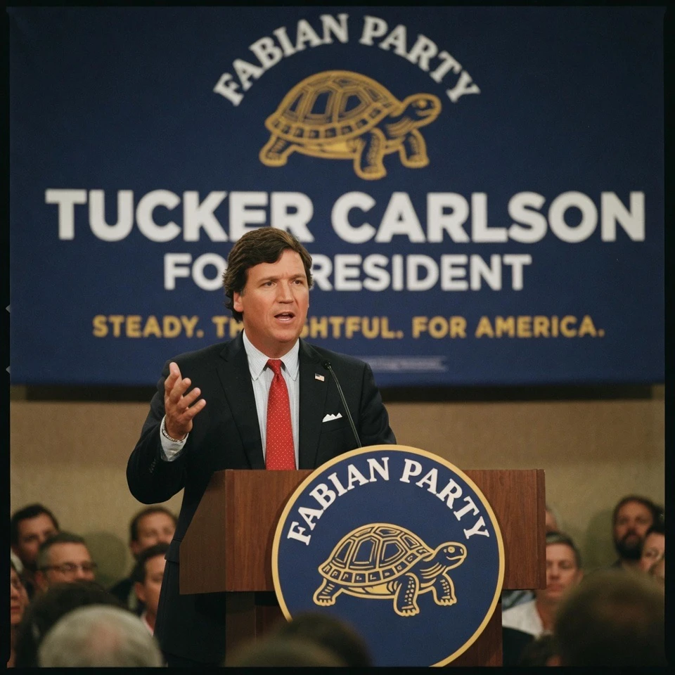 Tucker Carlson Launches Third Party to Secure Uniparty Facade