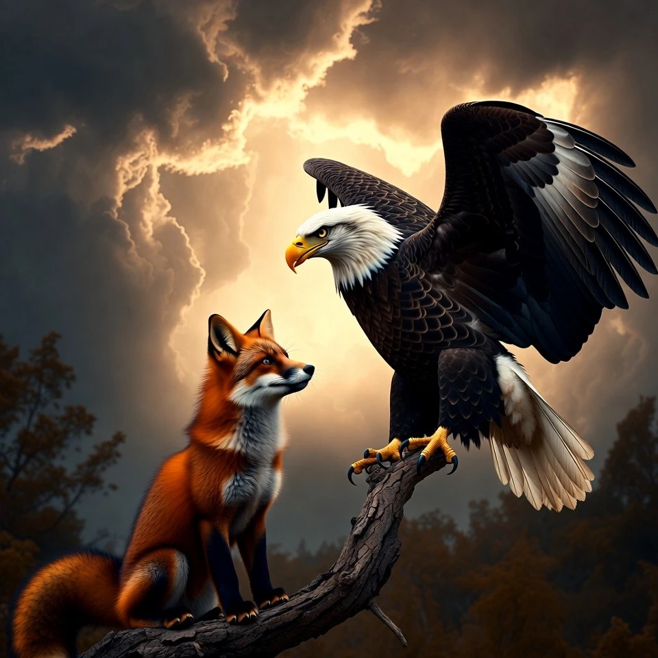 Eagle and Fox Accord in Alaska Signals America’s Glorious Renewal
