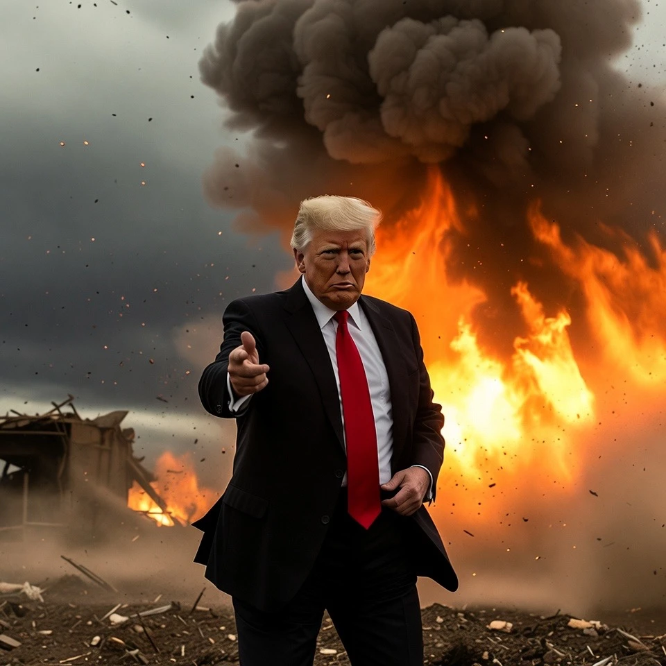 Trump Rejects Iranian Scum After Eighty Targets Struck in Retaliation