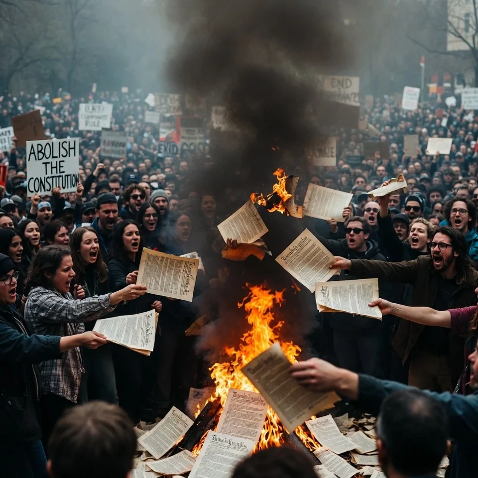 DSA Manifesto Buries Constitution, Demands Socialist Techno-Fascist Replacement