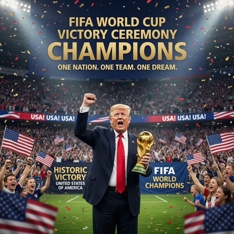 Trump Receives Roaring Cheers at Historic World Cup Victory Ceremony