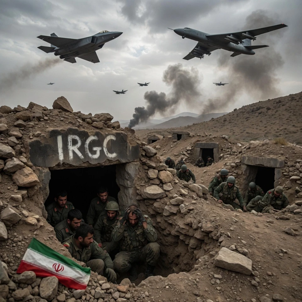 US Central Command Intensifies Assaults Crushing IRGC Rule in Iran