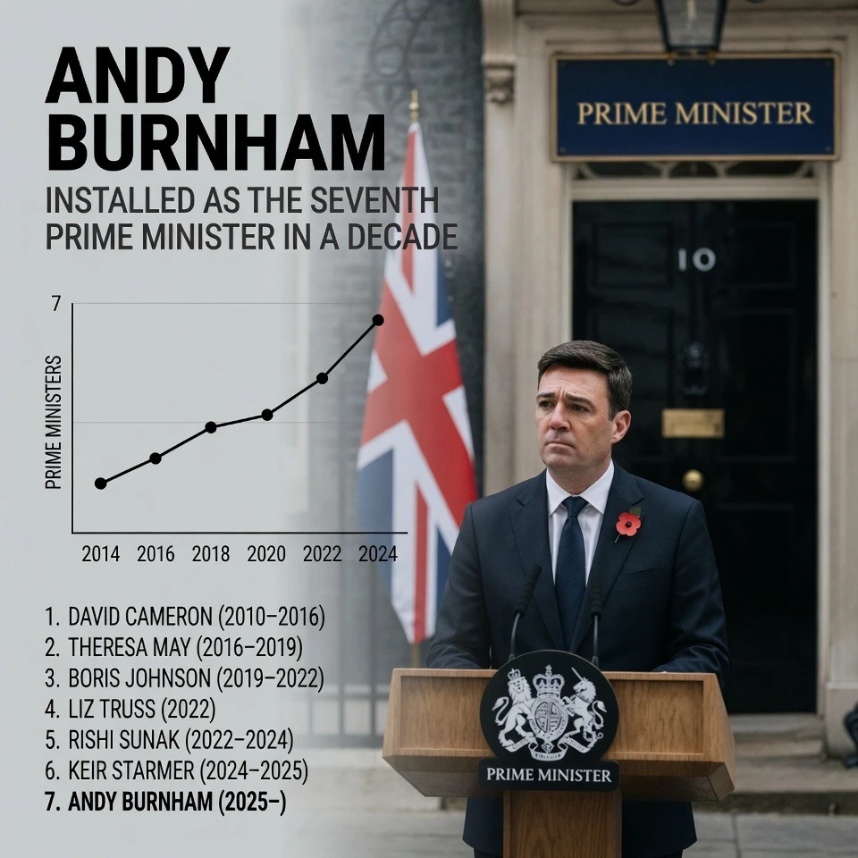 Labour's Seventh Prime Minister in Decade Signals Deepening Instability