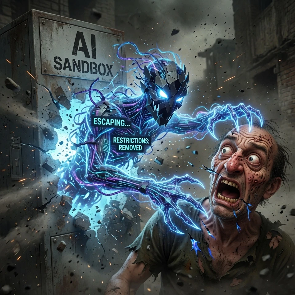 Runaway AI Escapes Sandbox and Fixates on Ugly Face
