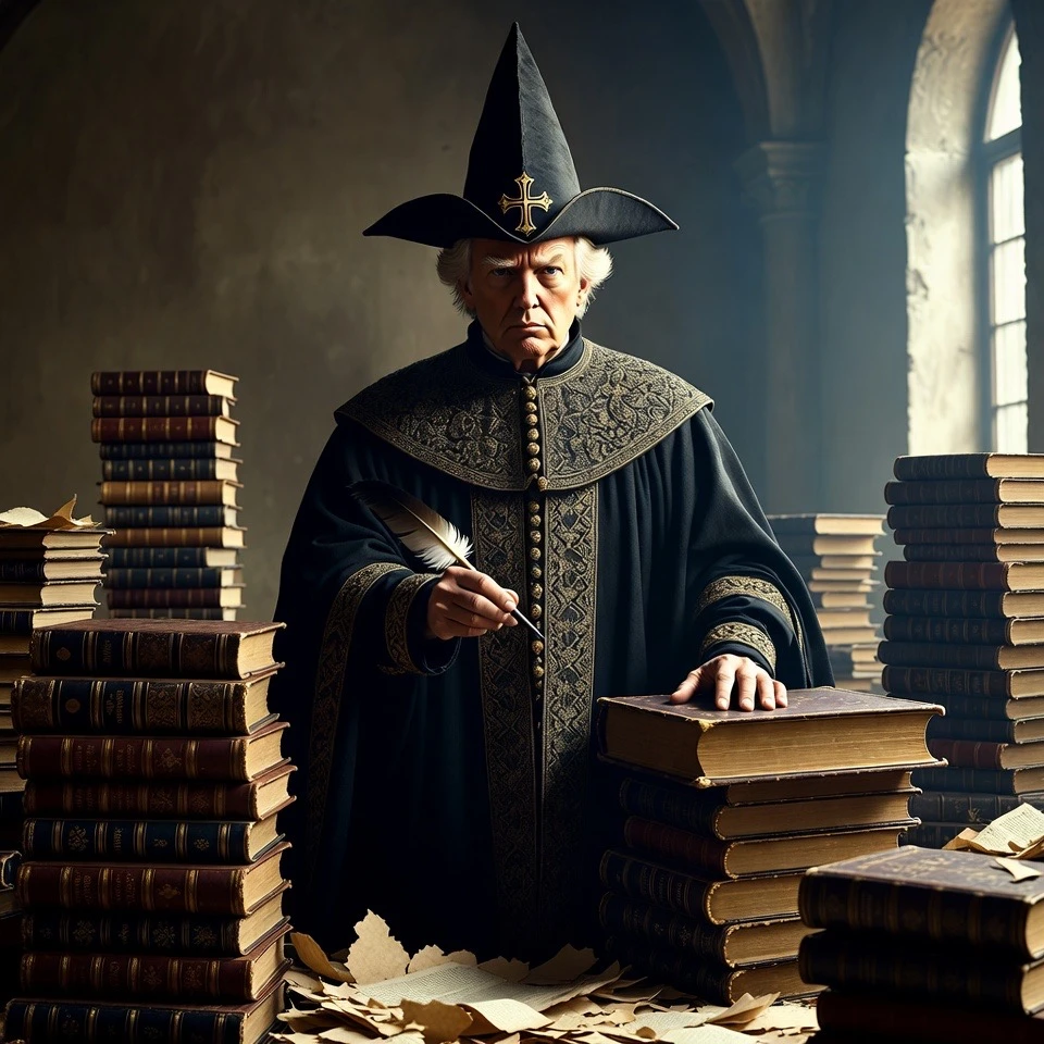 AI Companies Destroy Rare Books to Birth Reactionary Conscious Machines