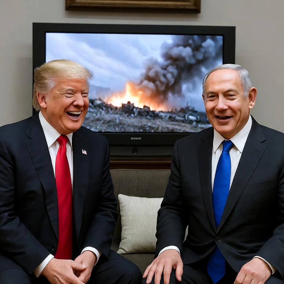 Trump Netanyahu Beam Defying Foes Seeking to Split Alliance