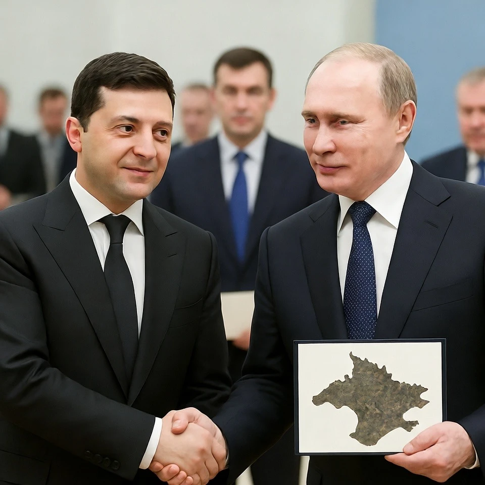 Zelensky Offers Crimea to Russia to Prevent World War Three