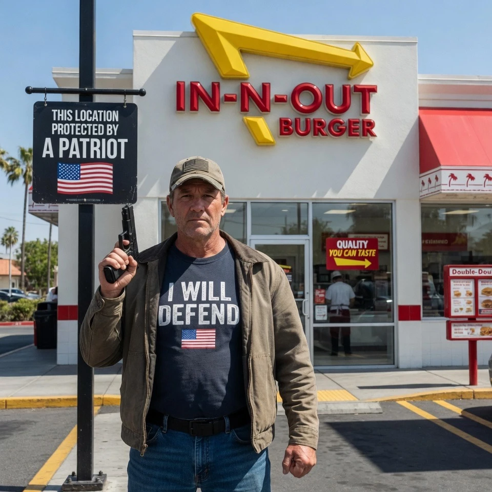 Armed Patriot Stops Twin Falls In-N-Out Terrorist Attack With Gun