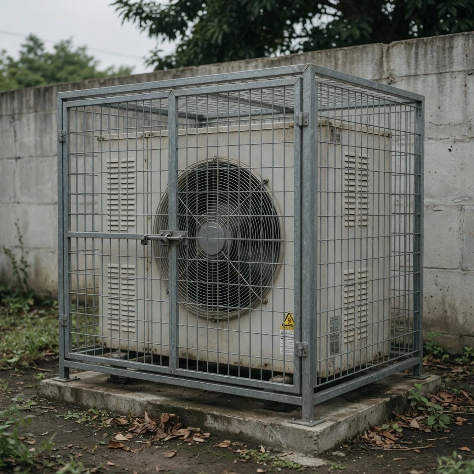 Steel Cages on Atlanta AC Units Prove Civilizational Collapse Demands Deportation