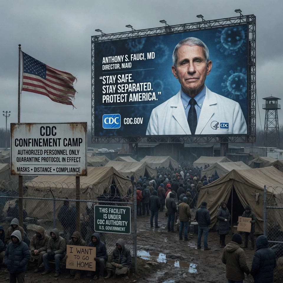 Unnatural COVID Variants Exposed as CDC Planned Quarantine Camps