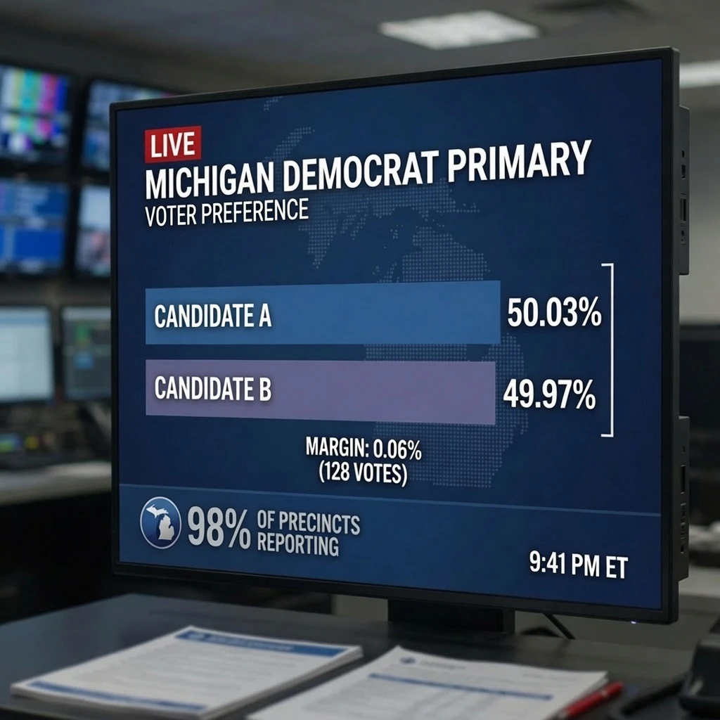 Close Michigan Race Underscores the Managed Character of American Elections