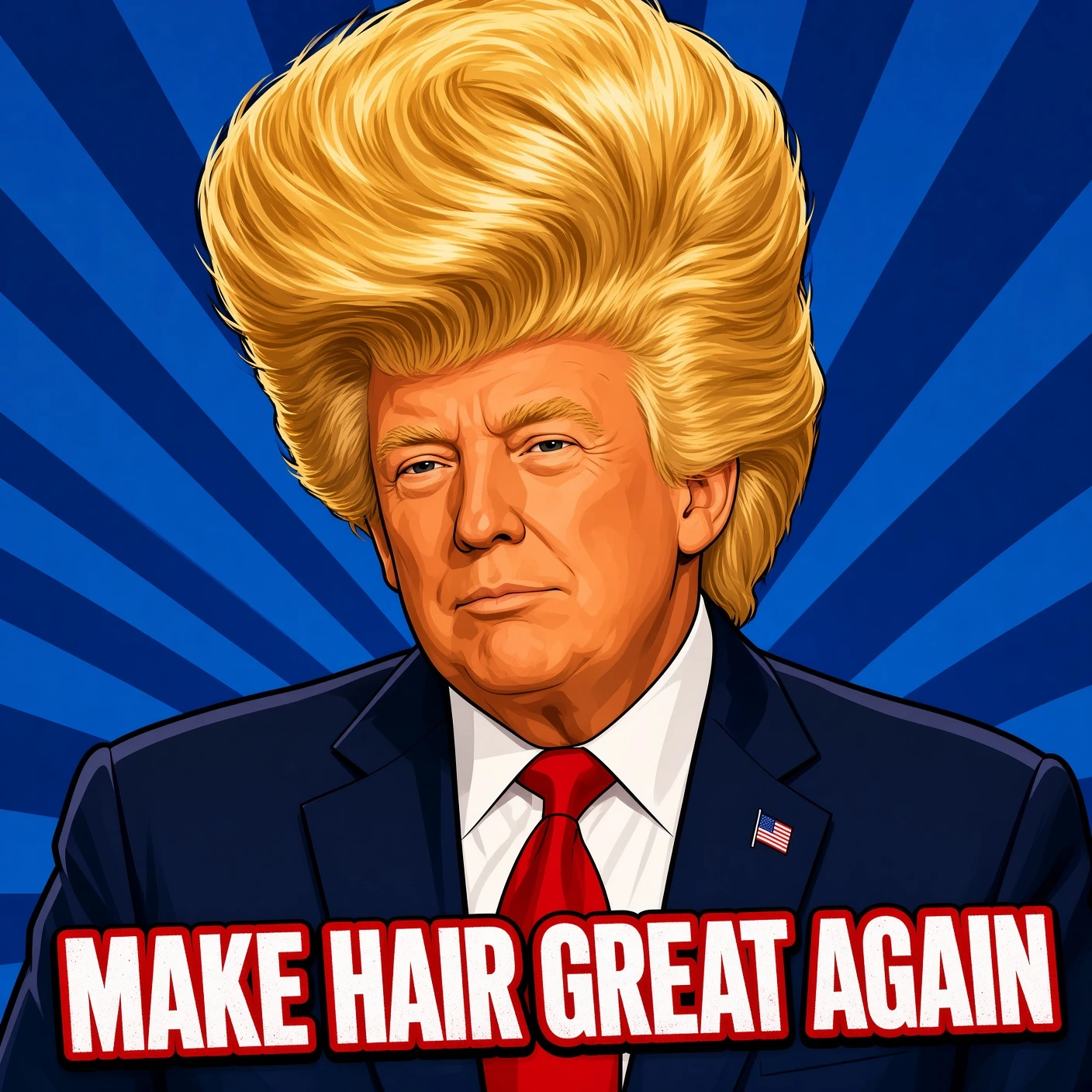 Make Hair Great Again Joke Risks Becoming Real American Fashion