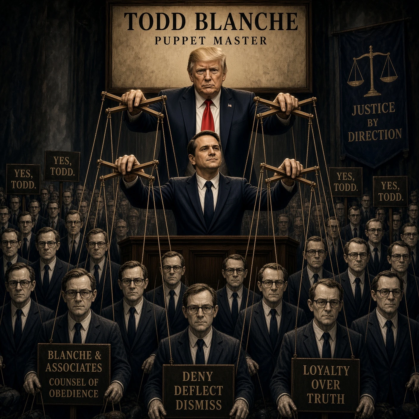 Senate Confirms Blanche Cementing Trump Command of the Justice Department