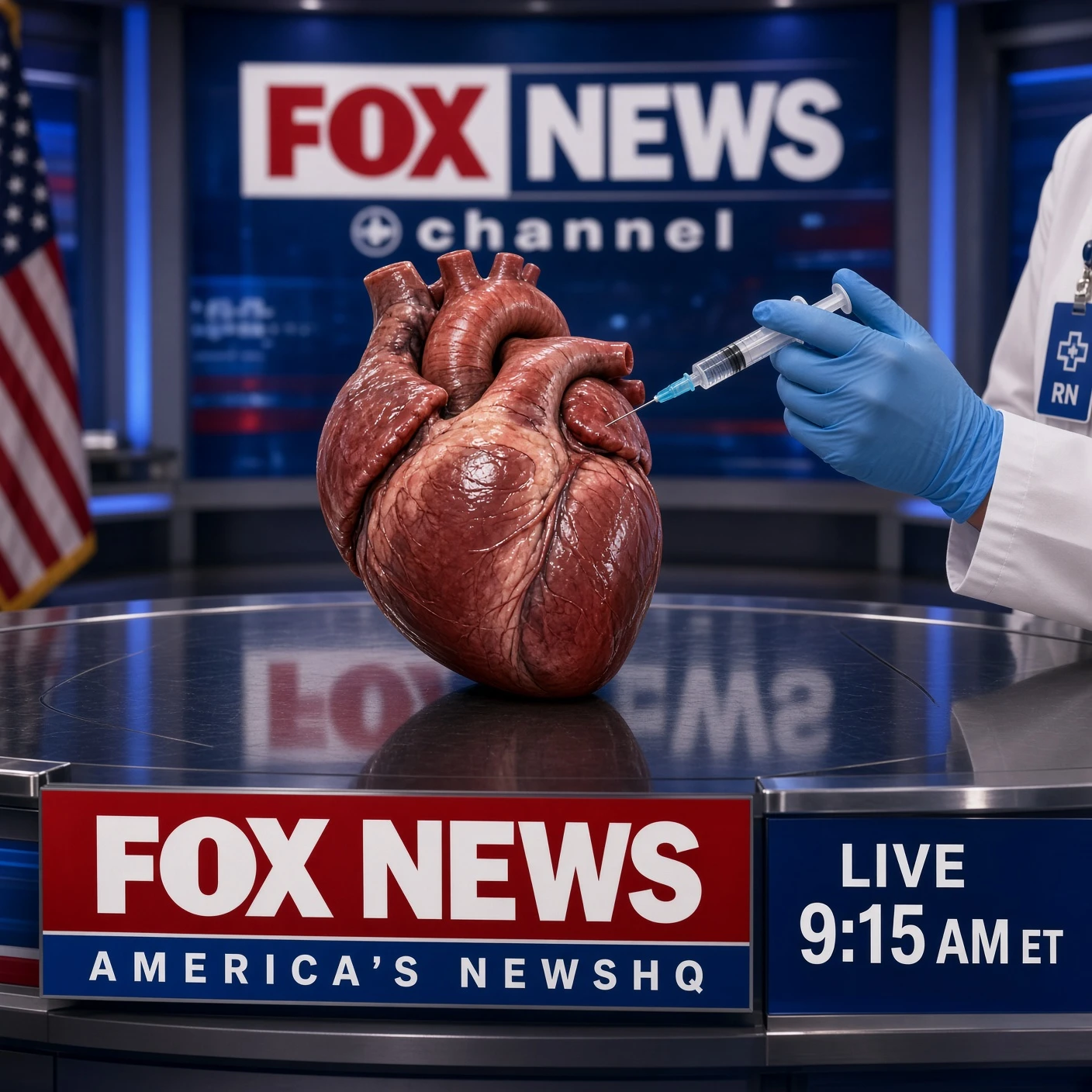 Fox Reporter Admits Four Shots Worsened Heart Inflammation After Pacemaker