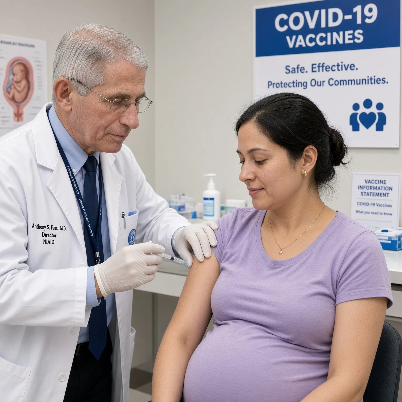 Fauci’s Texts Admit Pregnancy Vaccine Risks Amid Online Fury
