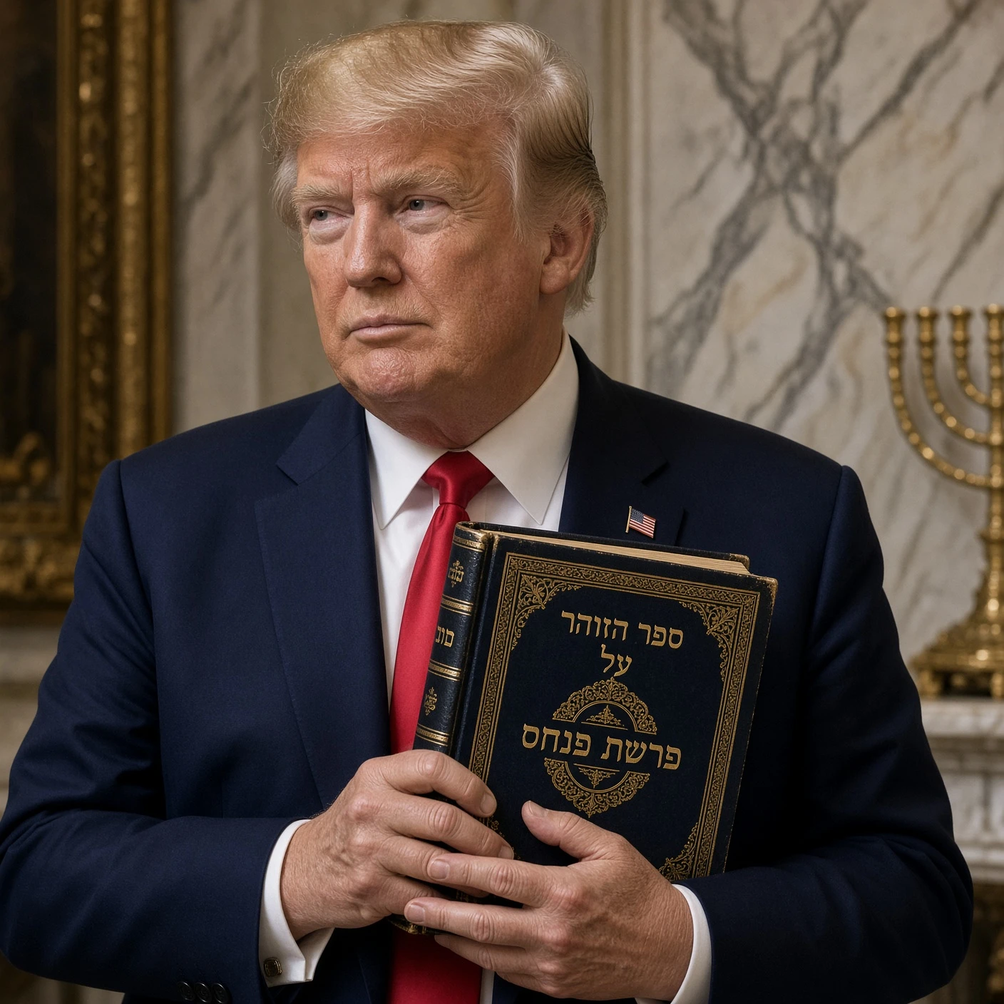 Maples Reveals Trump Carries Zohar Over Heart for Protection
