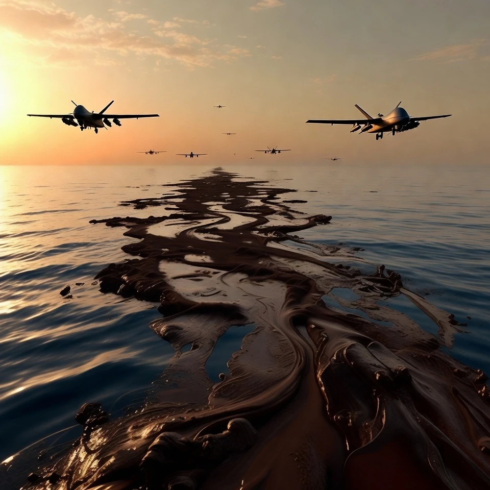 Gulf Oil Slicks Signal End of Hormuz as Trade Route
