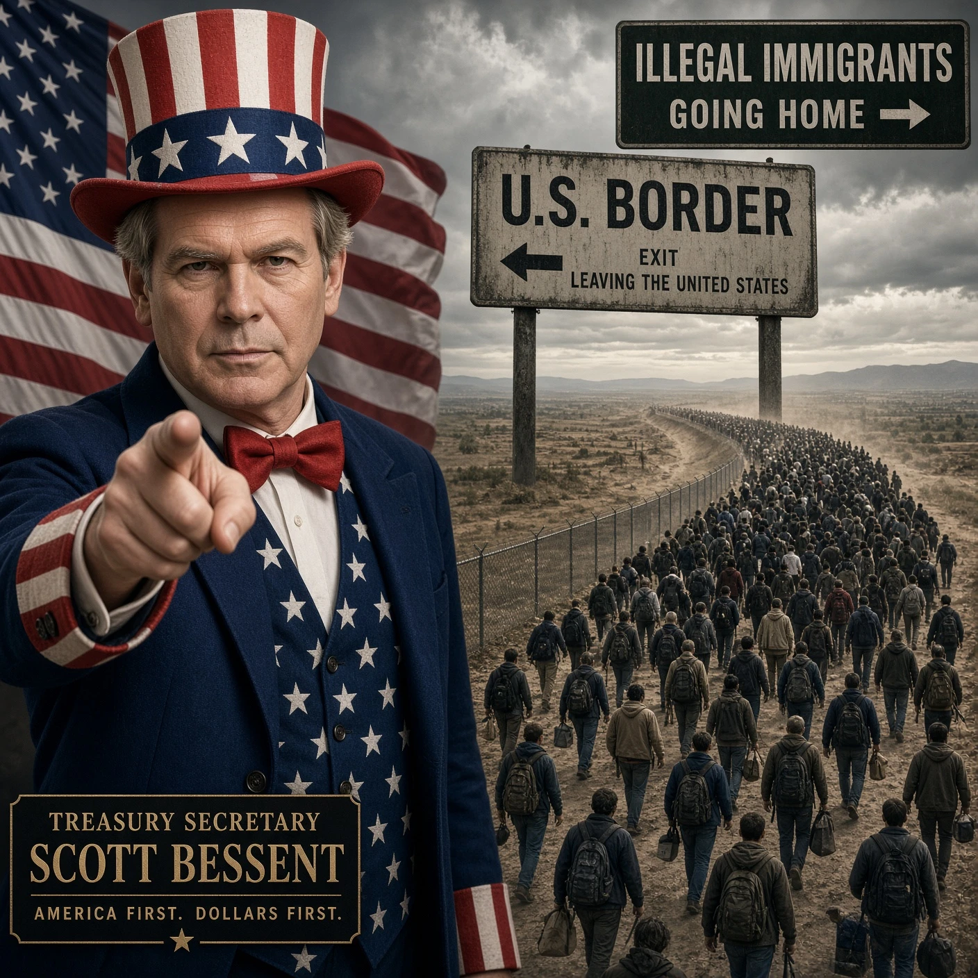 Bessent: Mass Deportations Raise Wages and Lower Rents for Americans