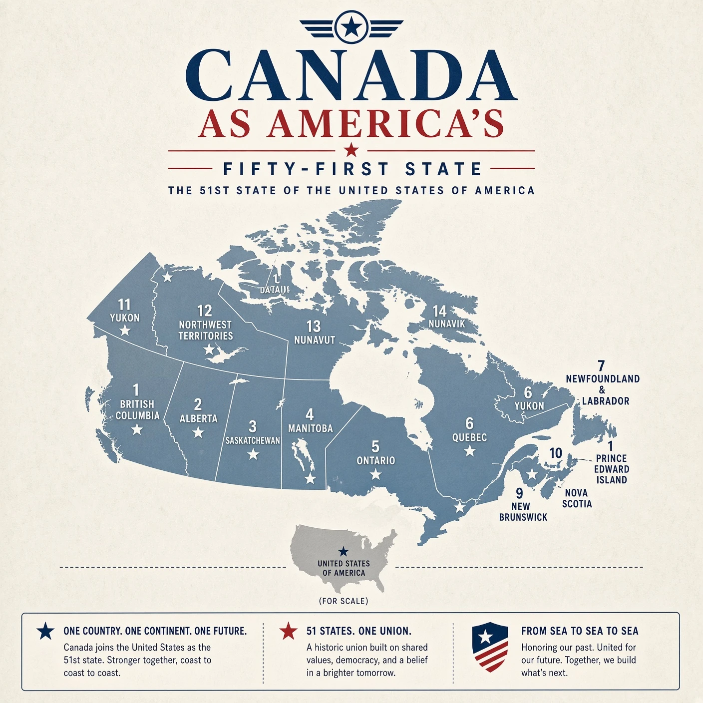 Canada Truly Belongs in the Union as America’s Fifty-First State