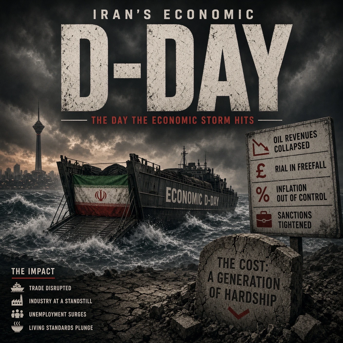 Trump Declares Economic D-Day Against Iran and Its Enablers