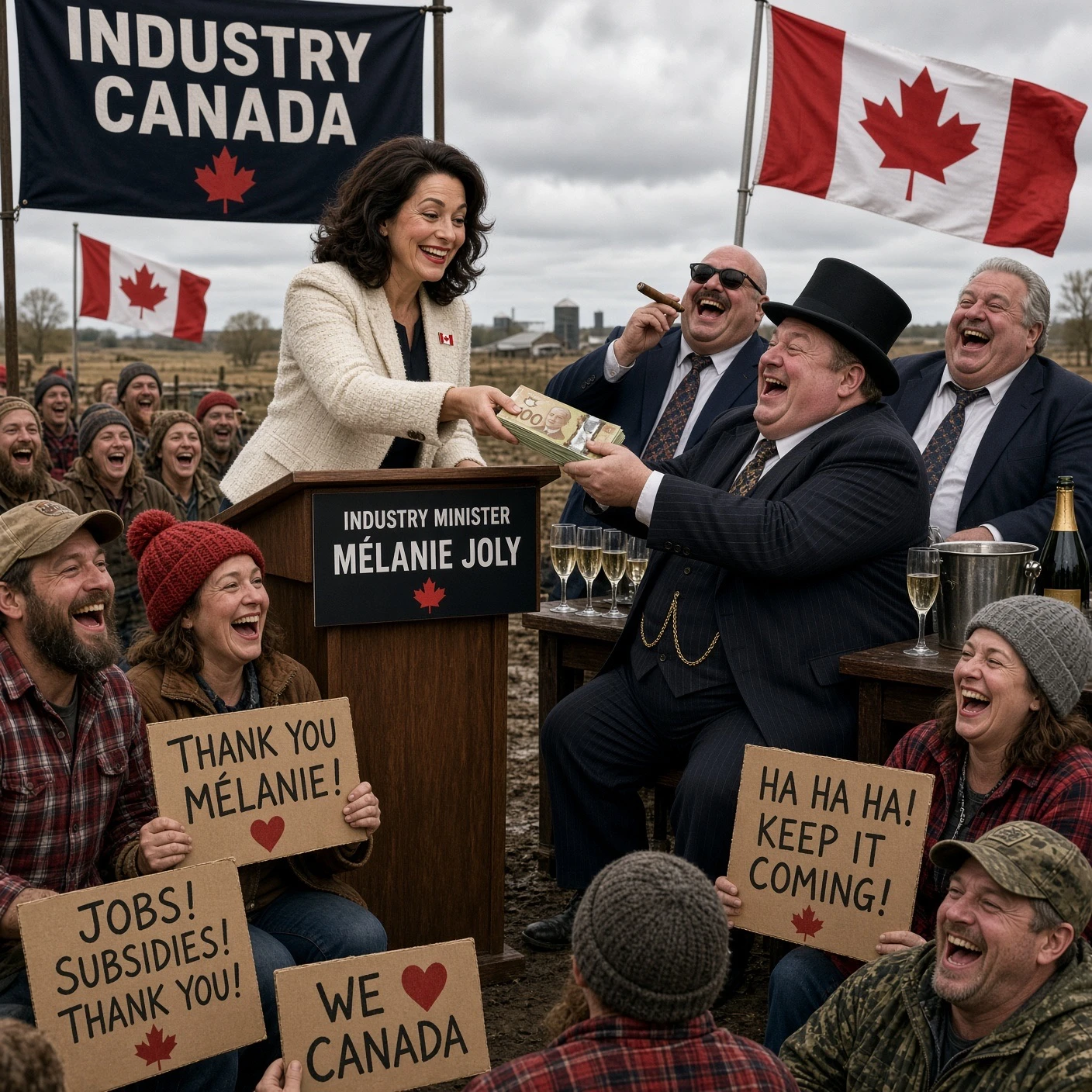 Carney Walks Away; Joly Loans Shield Connected Assets From Public