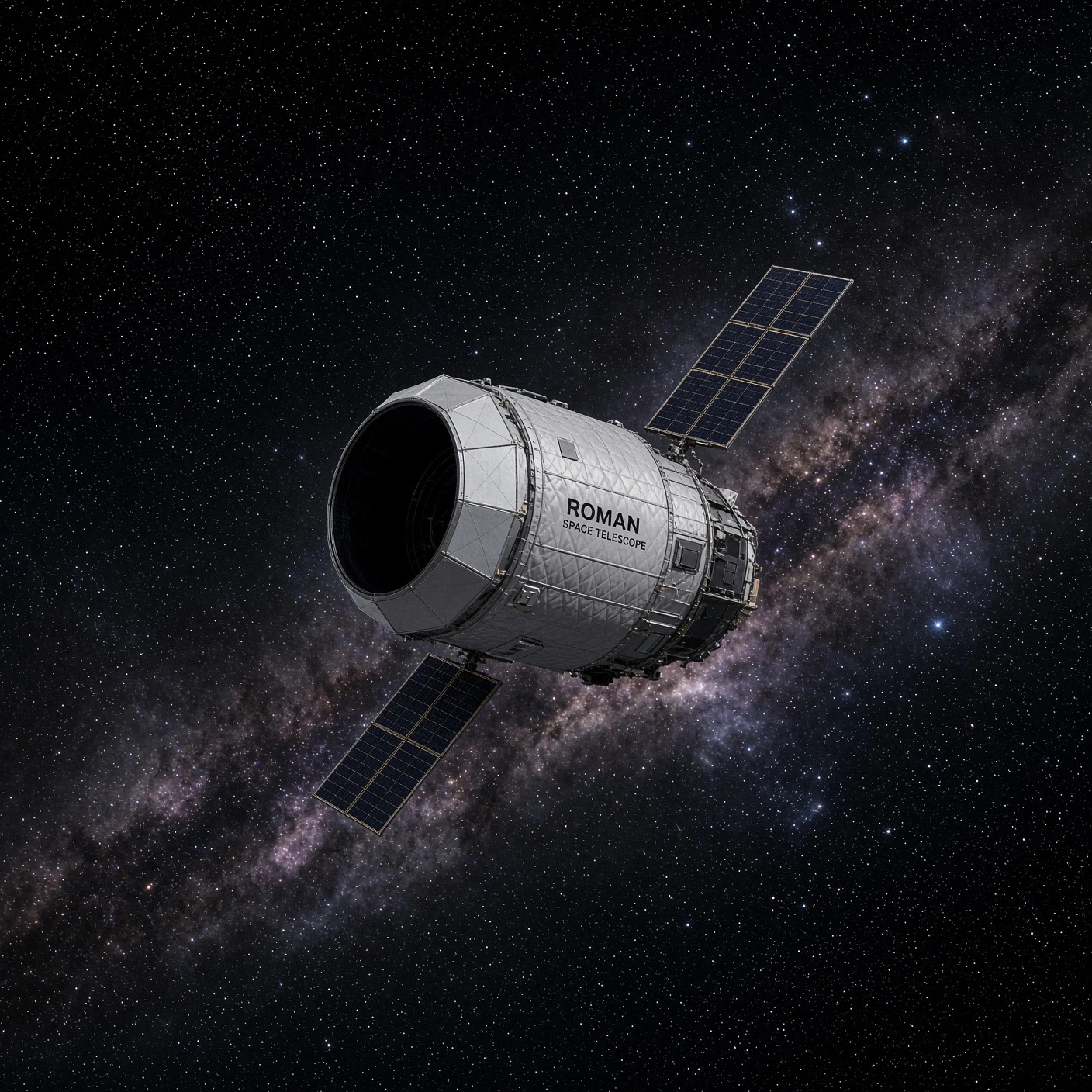 Roman Telescope Rises From Florida to Map Invented Dark Universe