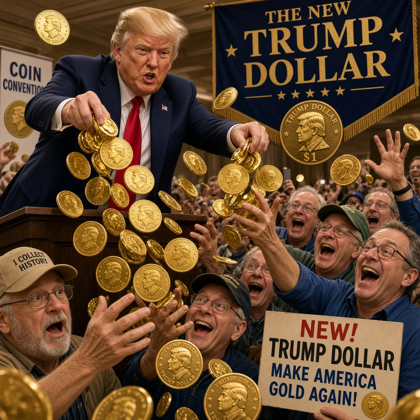Trump Liberty Dollars Mark 250 Years as Collectors Rush In