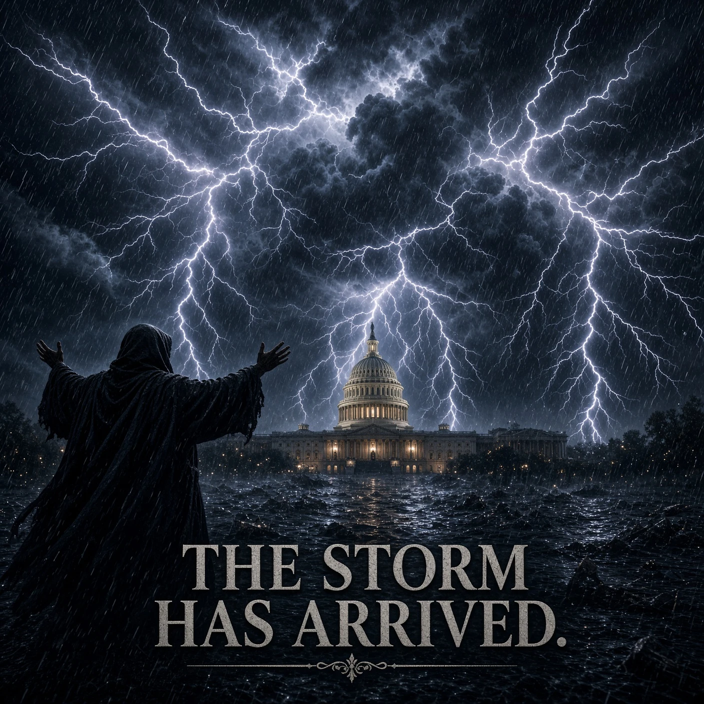 Violent Storms Batter Capital After White House Channel Four Post