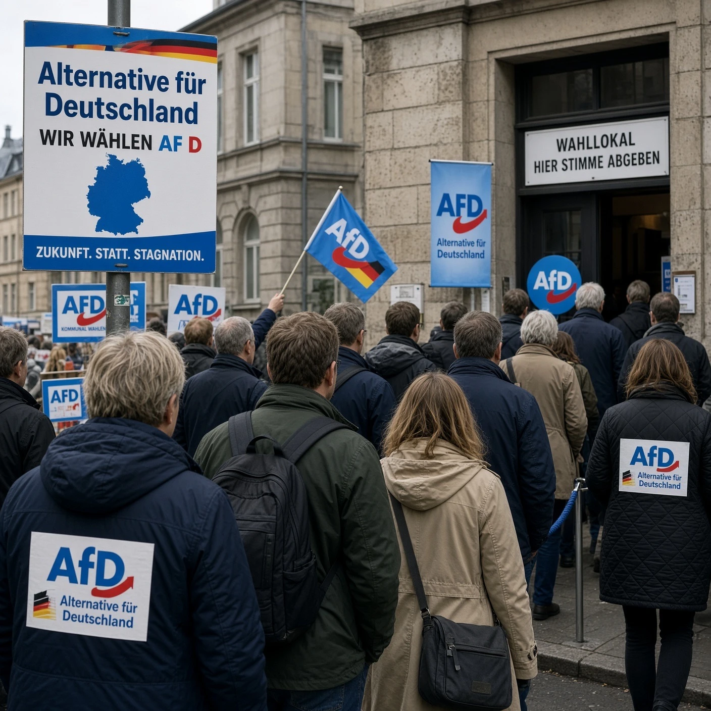 AfD, Labeled Extremist, Set to Win Saxony-Anhalt Vote Today