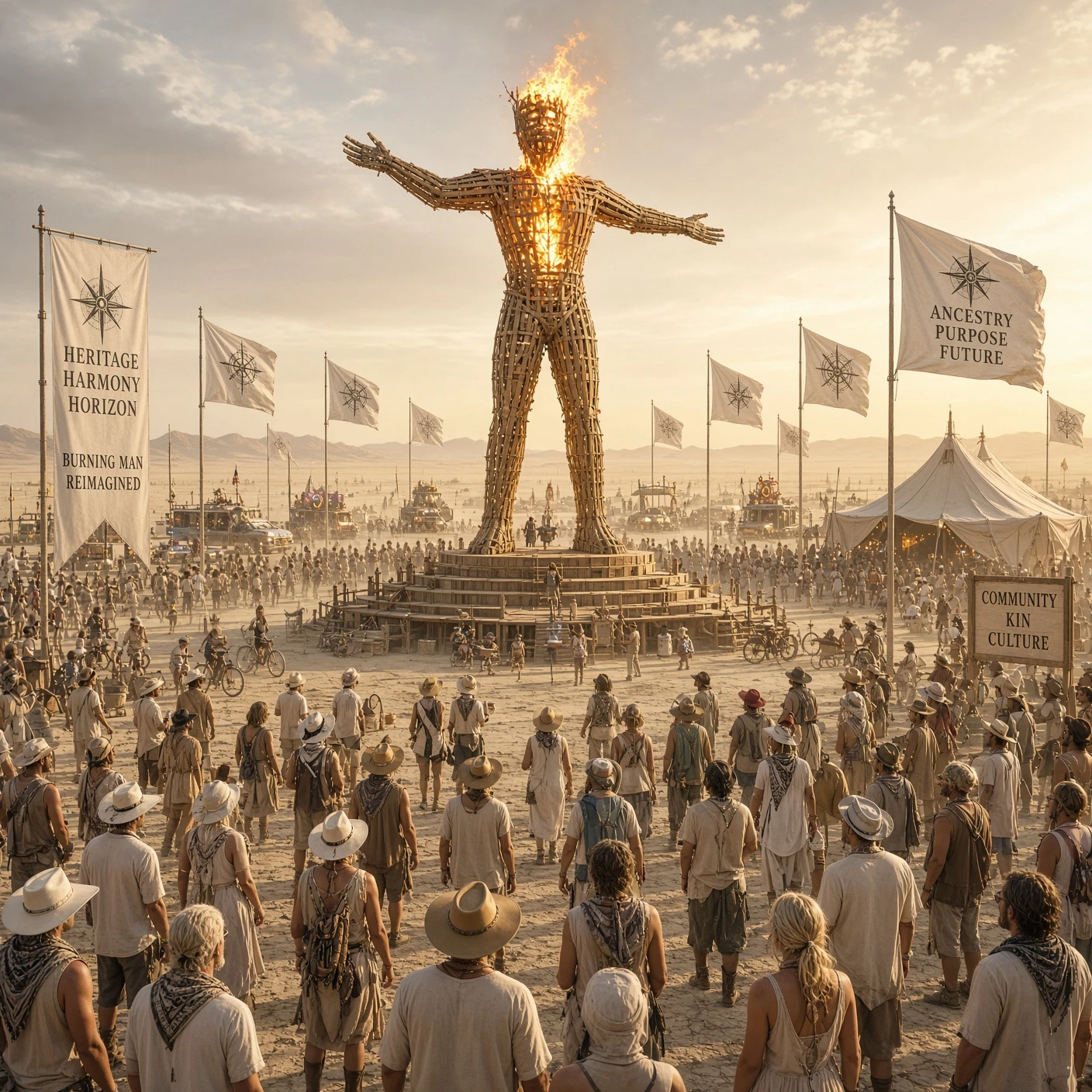Two Die at Burning Man, Called Shape Store for Whites