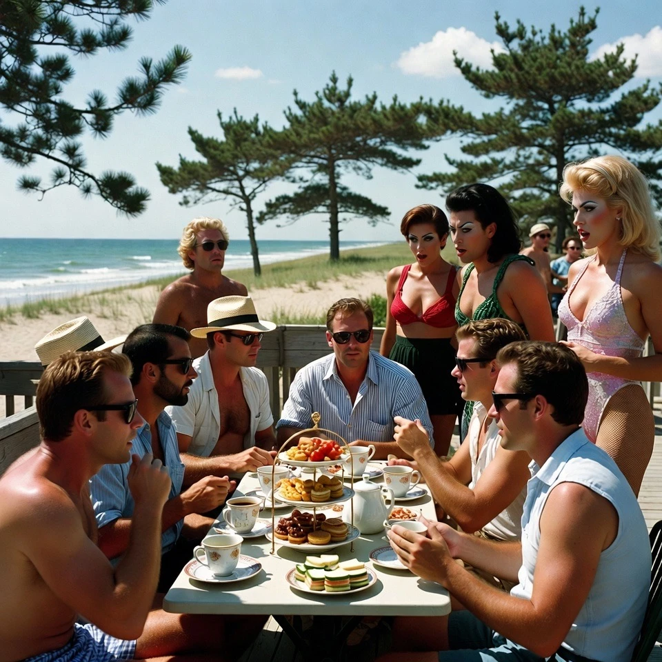 Dolls Descend on Fire Island Pines Recasting Gay Culture’s Enclave