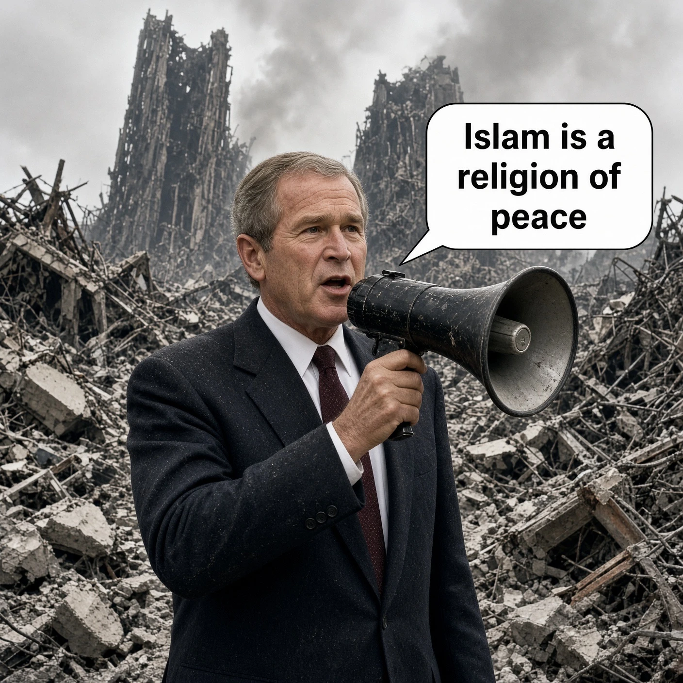 Bush Still Calls Islam Peace Twenty-Five Years After 9/11