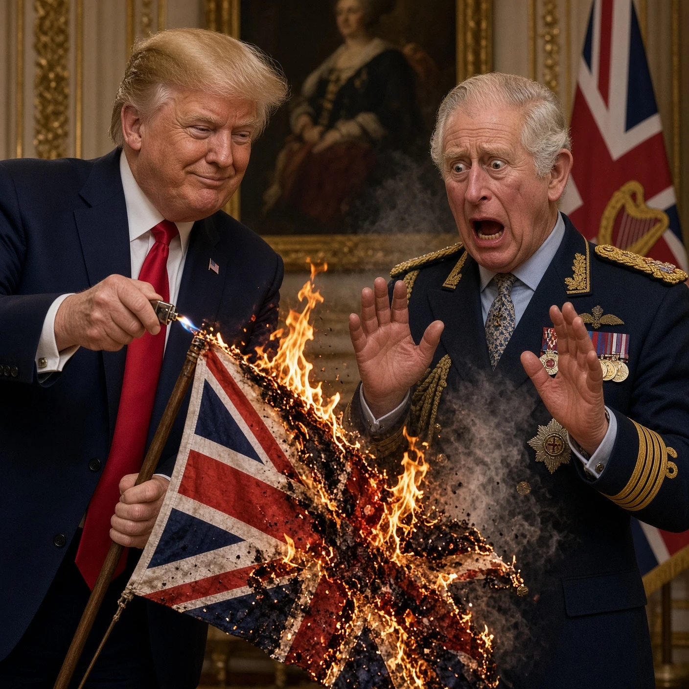 Trump Backs United Ireland as London Learns About Getting Even