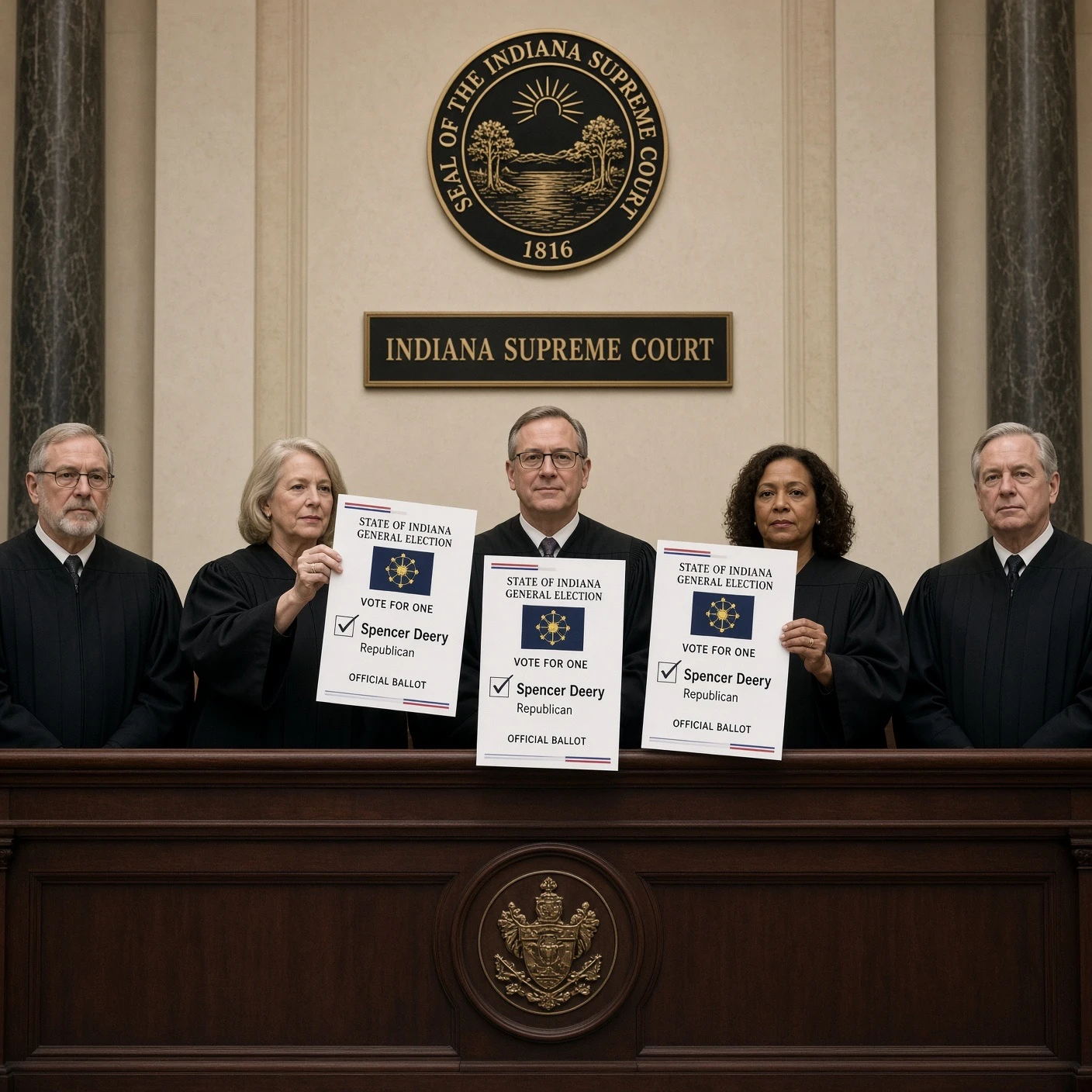 Indiana Court Restores Three-Vote Win for Trump Map Foe
