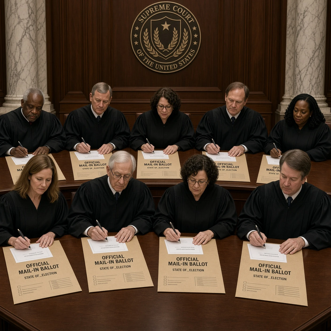 Court Blocks Mail Ballot Screens as Midterm Ballots Fly Unchecked