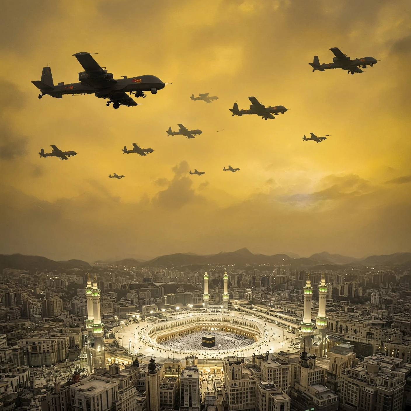 Saudi Warns Mecca a Red Line After Houthi Drone Intercepted