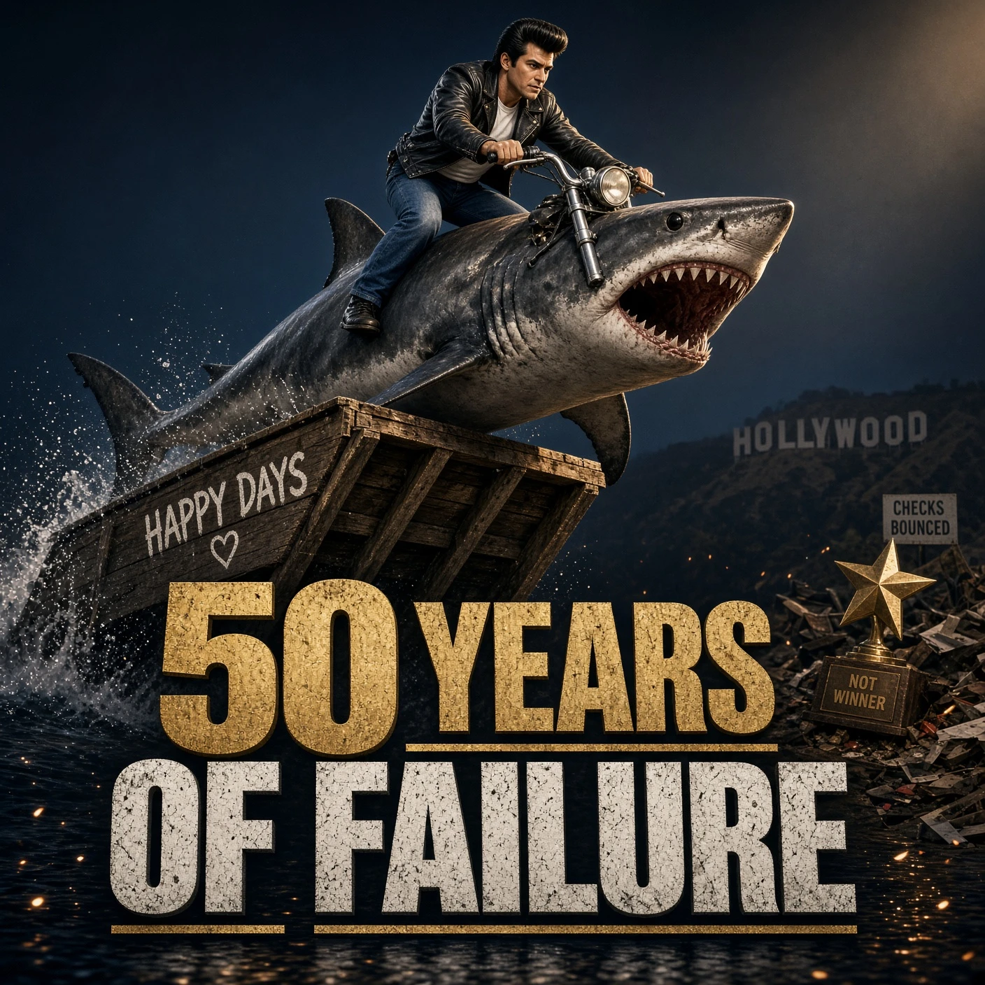 Fonzie Jumped the Shark; Fifty Years of Failure Endure