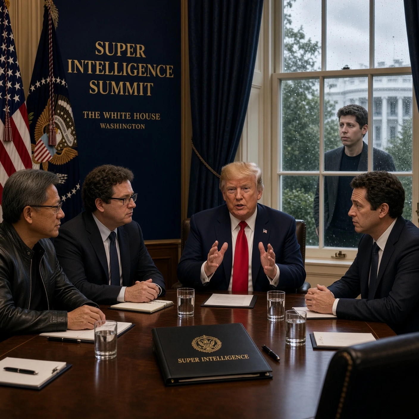 Trump and Super Intelligence Leaders Sign Historic White House Accord