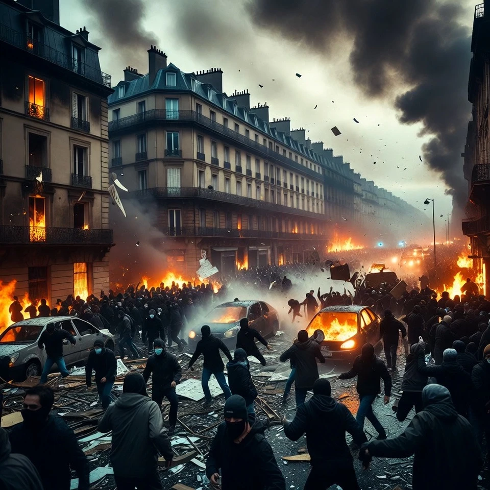France Burns Again: Francophiles Must Unite and Expel Invaders