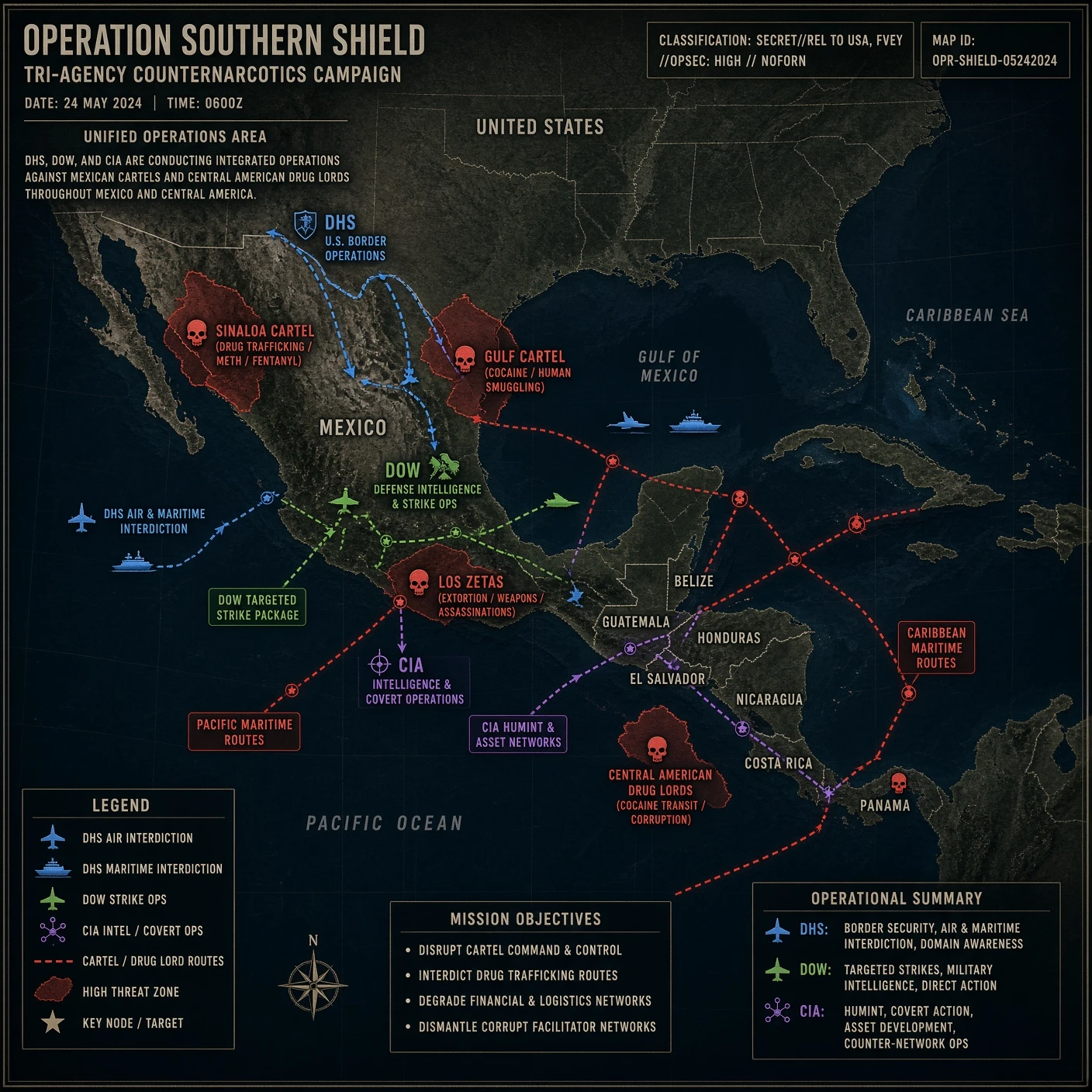 Distant Wars Distract From the Cartel Fight at Home