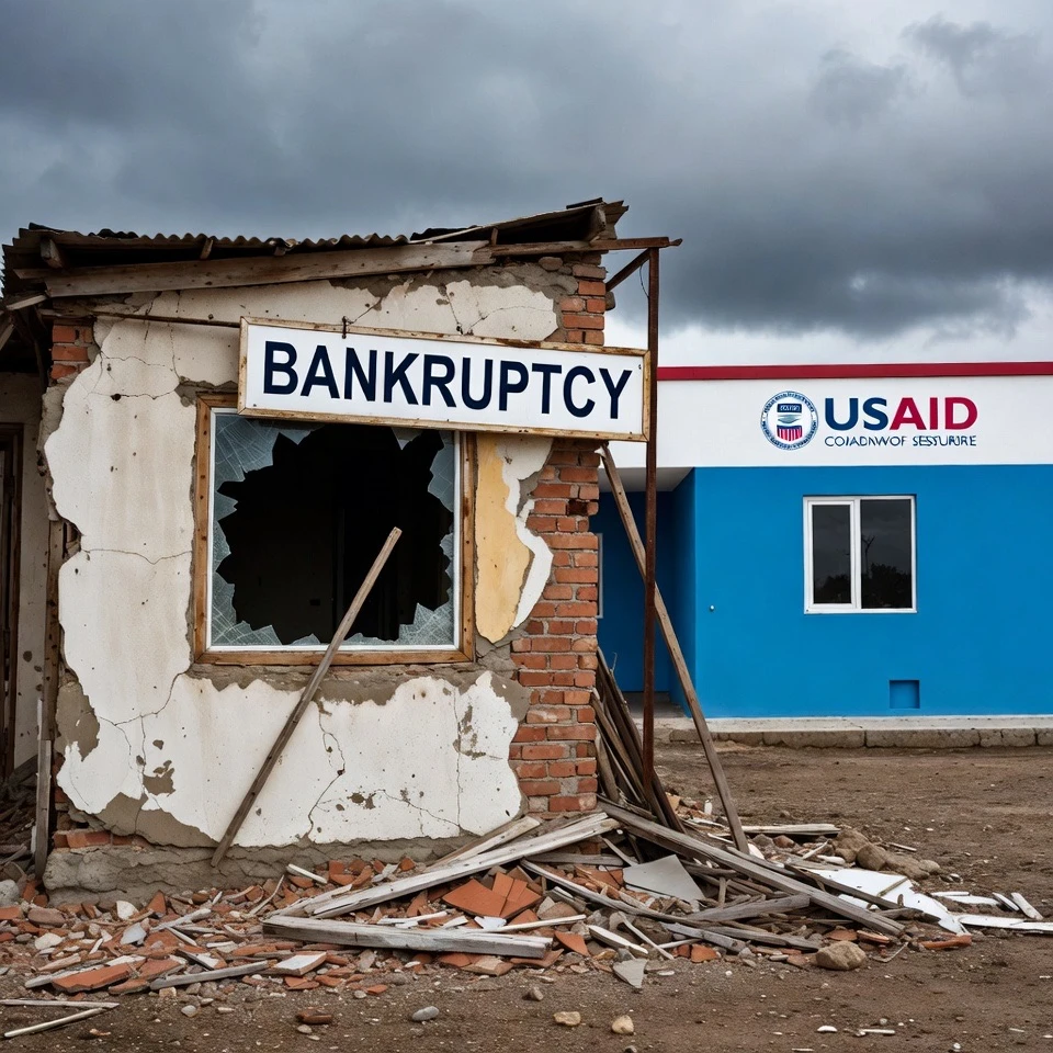 USAID’s end bankrupted the clients and restored the country.