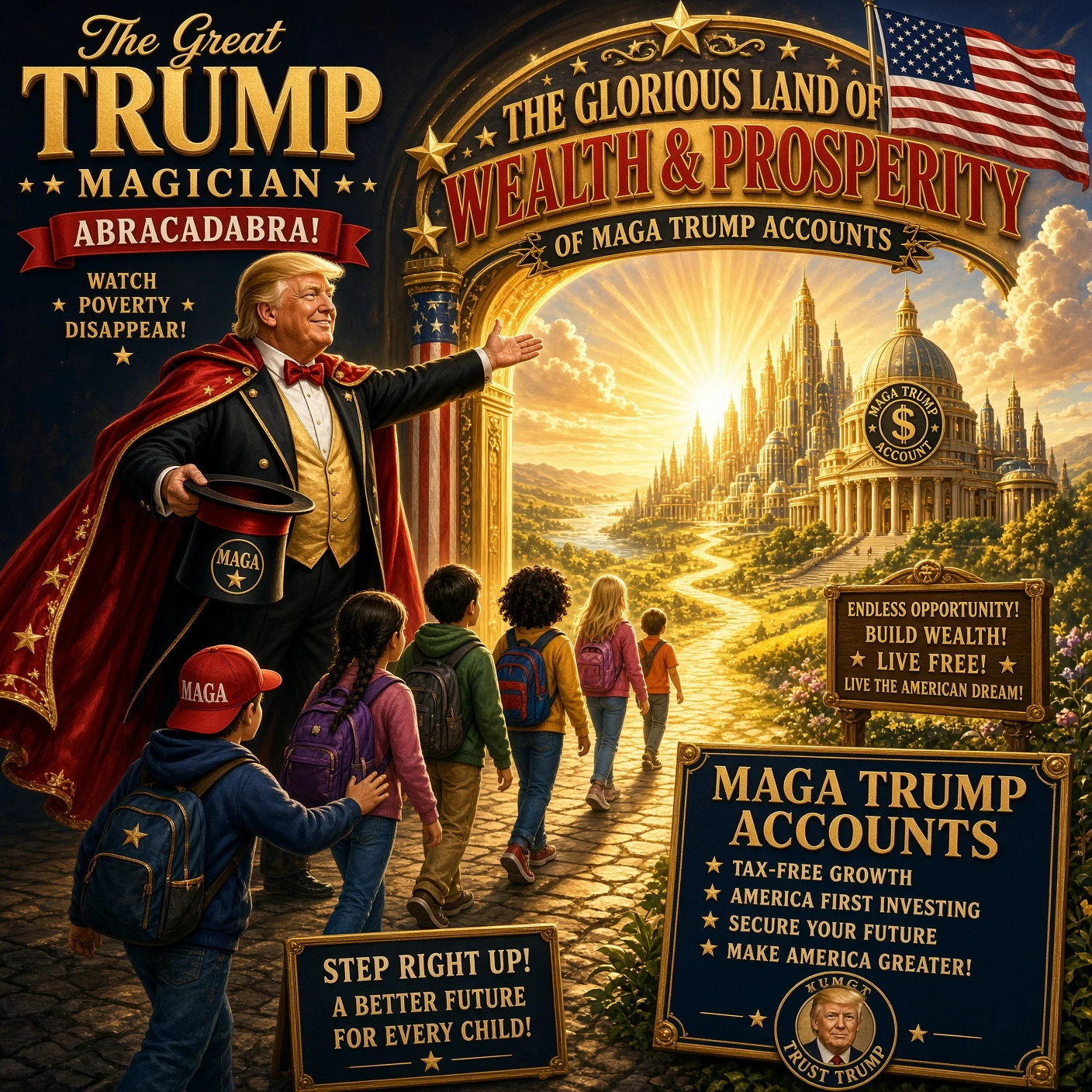 Treasury Opens Ownership Accounts for Sixty Million American Children