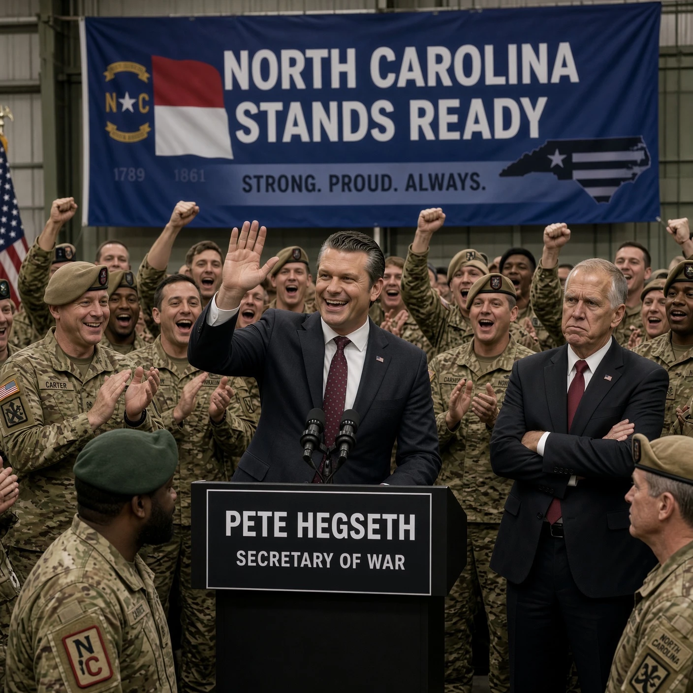 Tillis Regrets Hegseth Vote; Swamp Money, Not Soldiers, Spoke