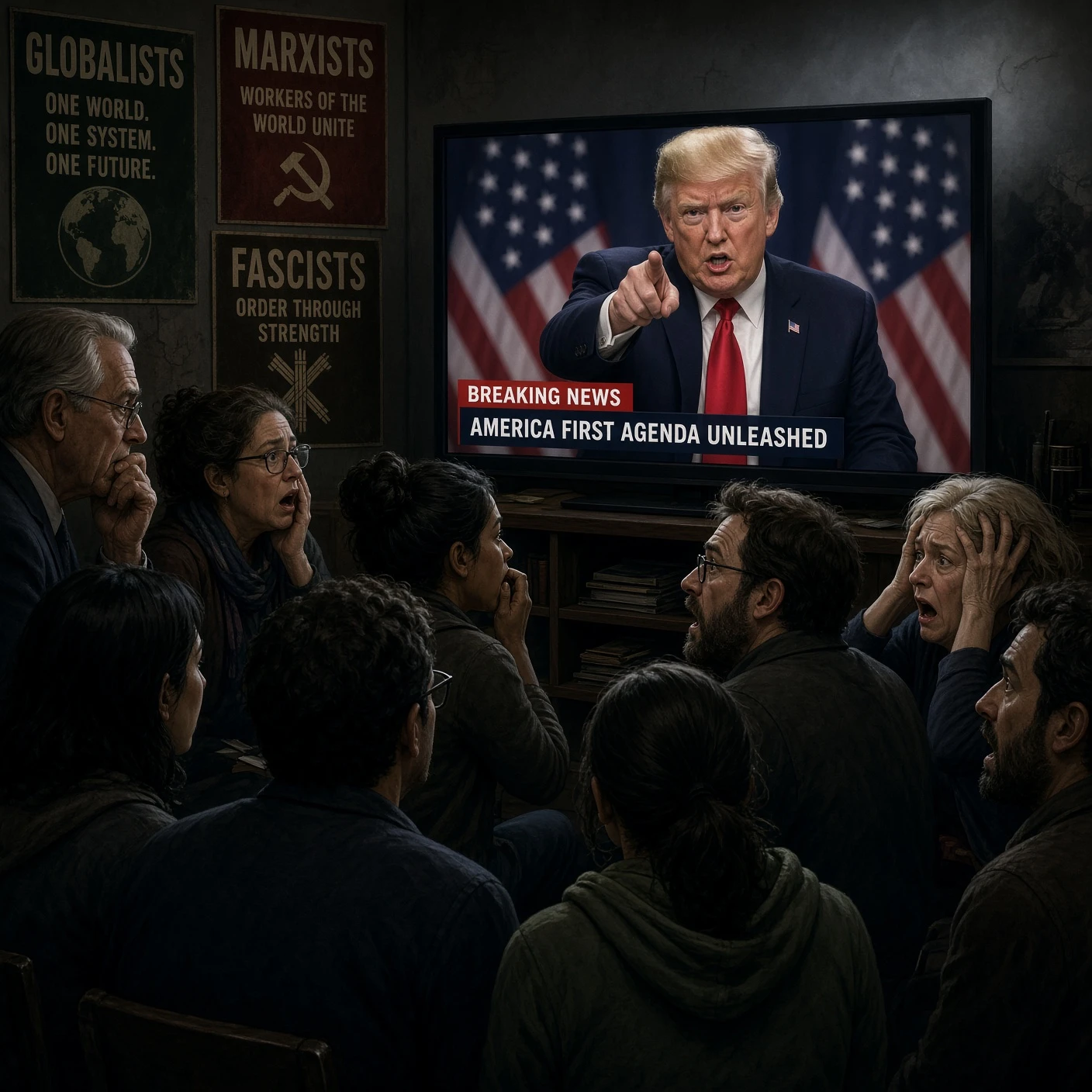 Biden Judge Blocks Ended Trump Ads as Hidden Enemy Frightened