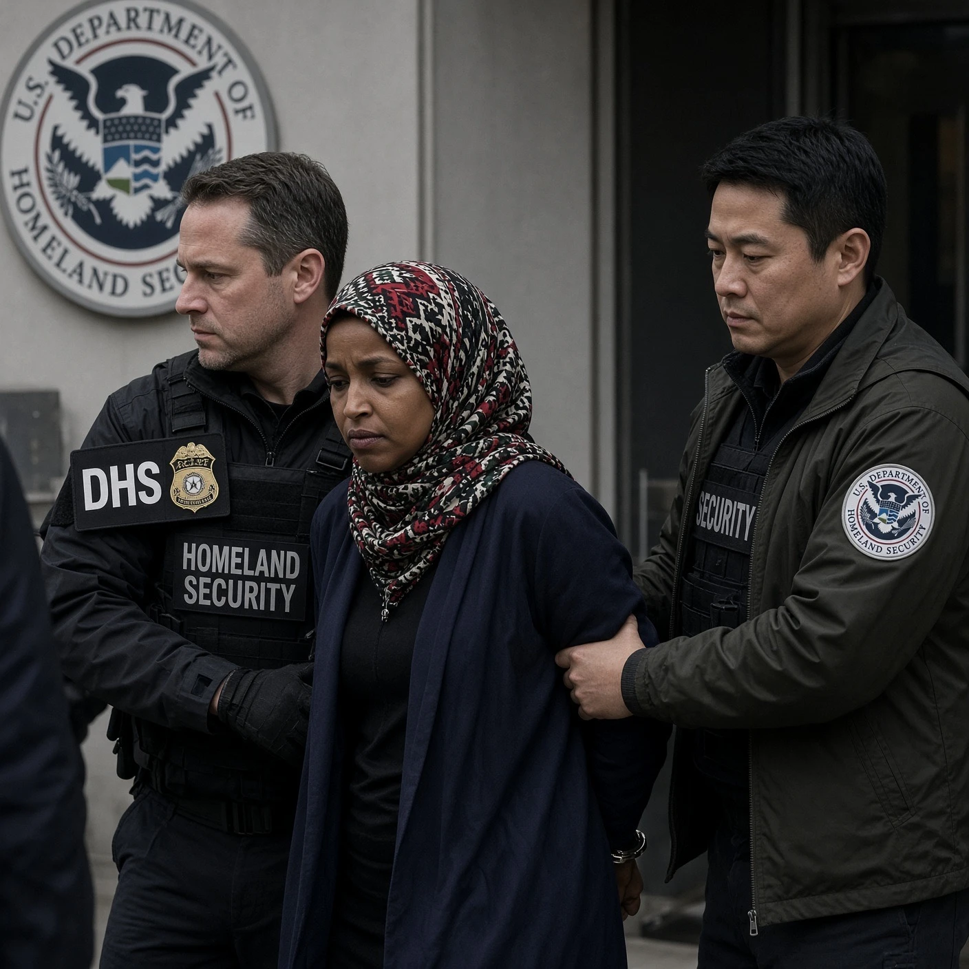 Federal Agents Raid Omar Home in Immigration Fraud Probe