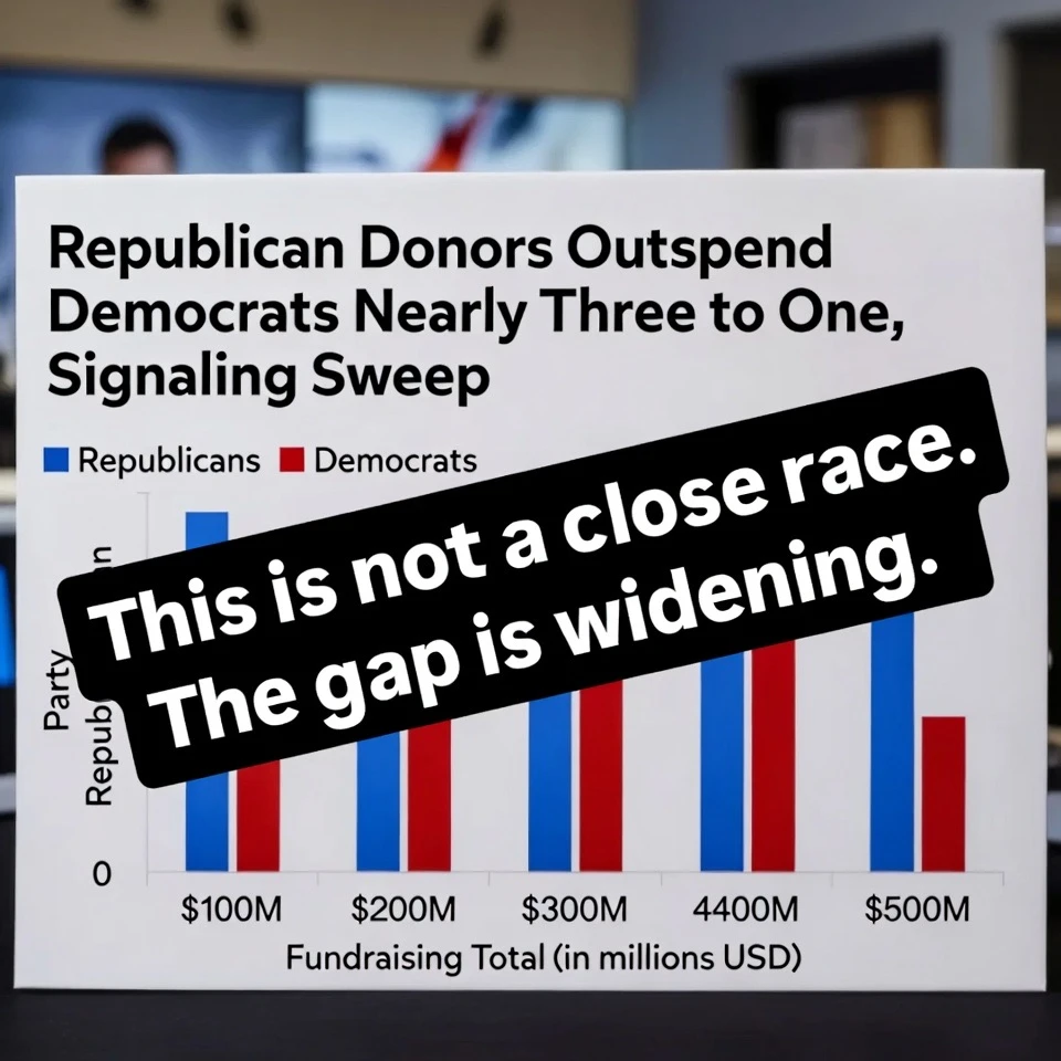Republican Donors Outspend Democrats Nearly Three to One, Signaling Sweep