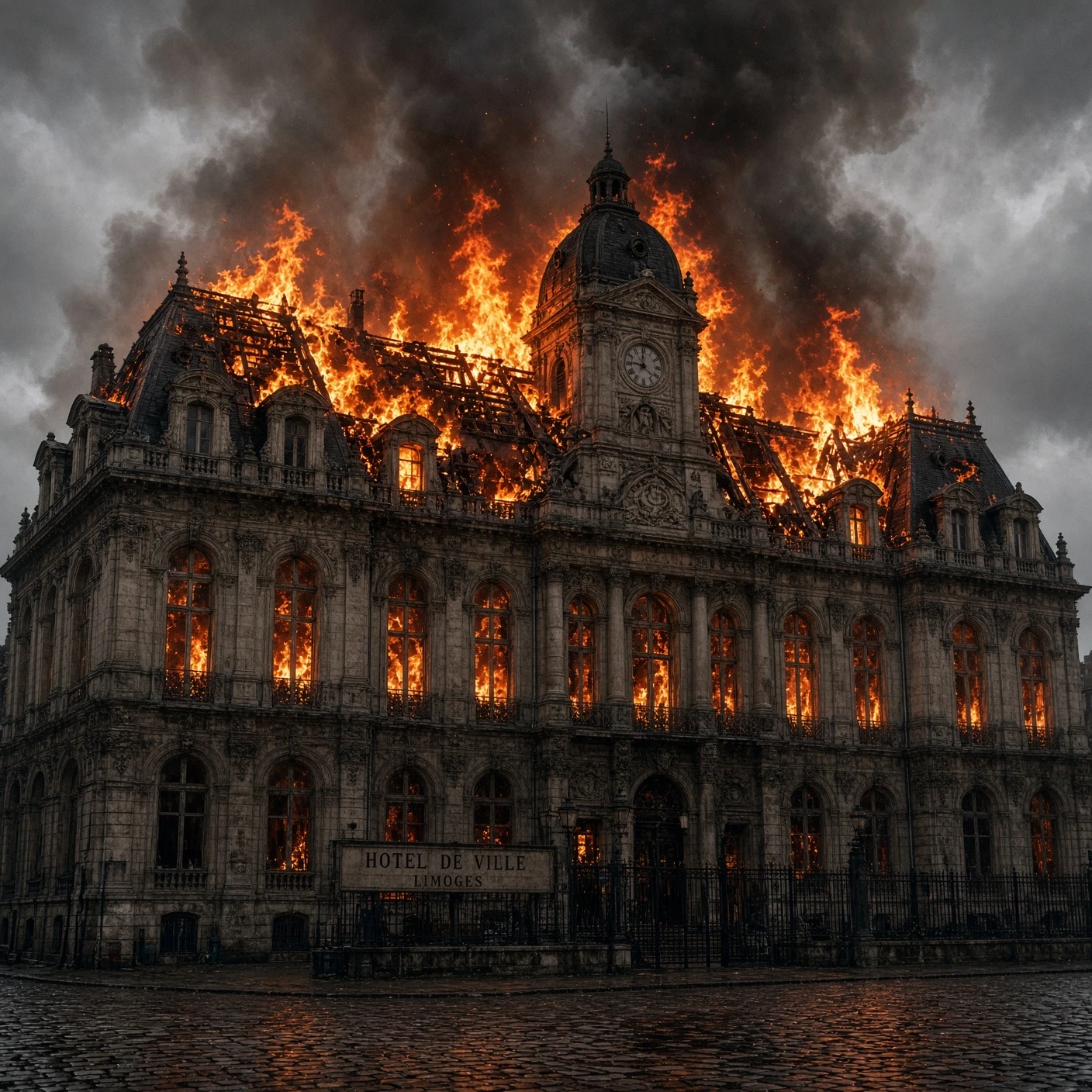 Limoges Town Hall Burns After Decades of Ignored Assimilation Warnings