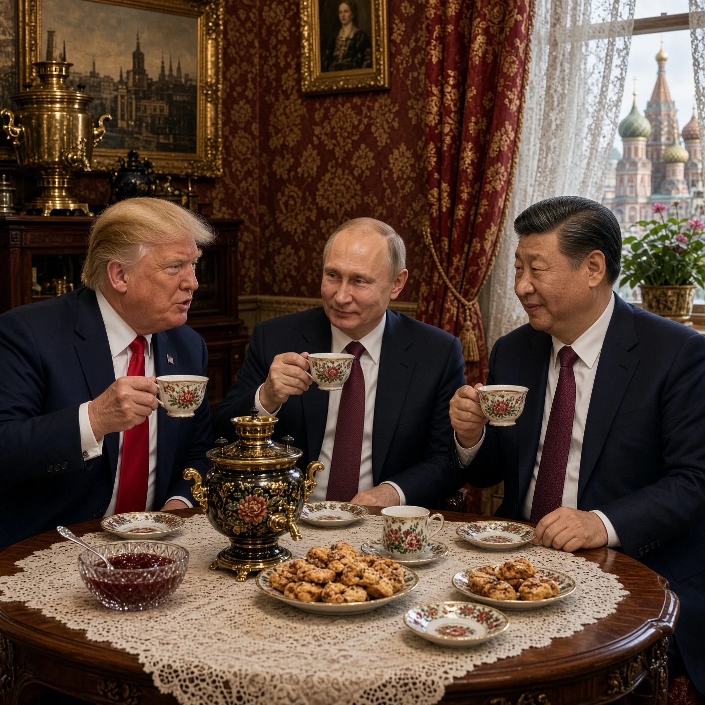Trump Defies Captured Senate, Prioritizes Peace and Trade With Russia