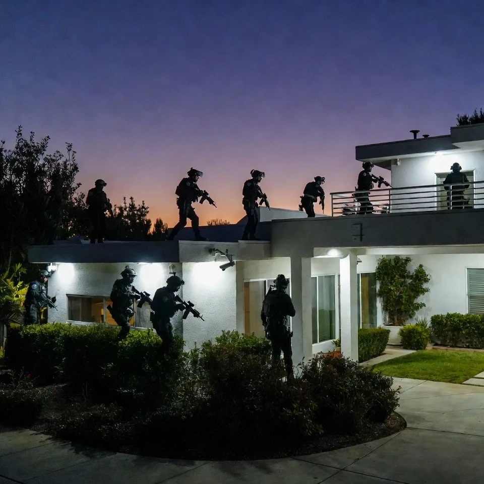 FBI Scales Chiropractor Mansion Walls in Predawn Two-Billion-Dollar Fraud Takedown
