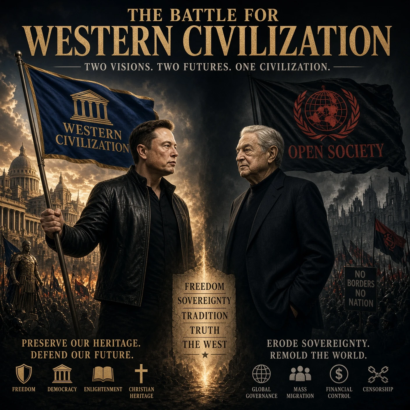 Elon Saves America With His Money, Soros Destroys With Yours
